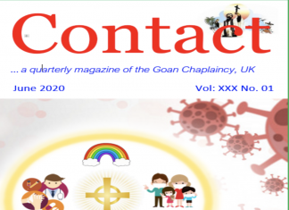 Goan Chaplaincy Contact Magazine June 2020