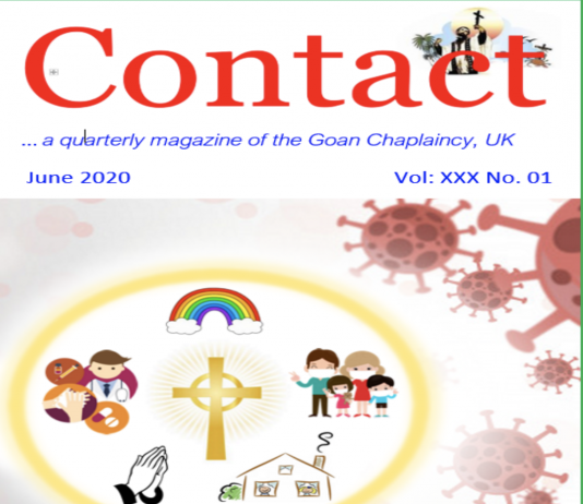 Goan Chaplaincy Contact Magazine June 2020