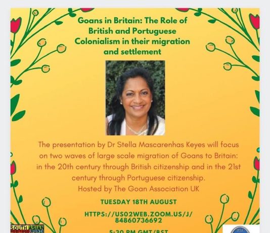 Goans in Britain The Role of British and Portuguese Colonialism in their migration and settlement