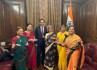 The INDIAN HIGH COMMISSION, in the Aldwych, celebrates State Foundation Day