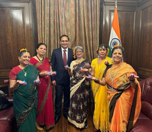 The INDIAN HIGH COMMISSION, in the Aldwych, celebrates State Foundation Day