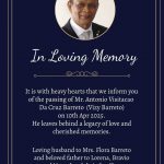 Antonio Visitacao Da Cruz Barreto