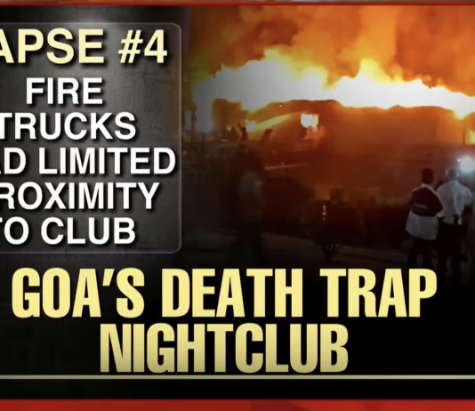 Fire At A Goa Nightclub