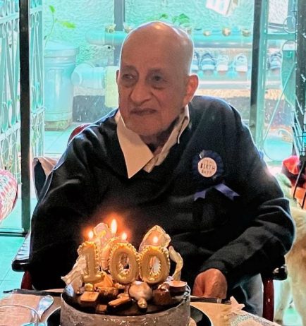 Congratulations to our second Centenarian! Francisco de Sales Jose Couto