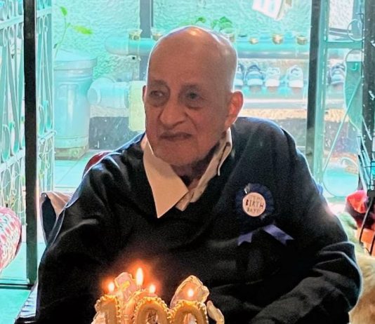 Second centenarian Francisco de Sales Jose Couto