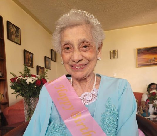 Maria Da Gama Couto turns 100